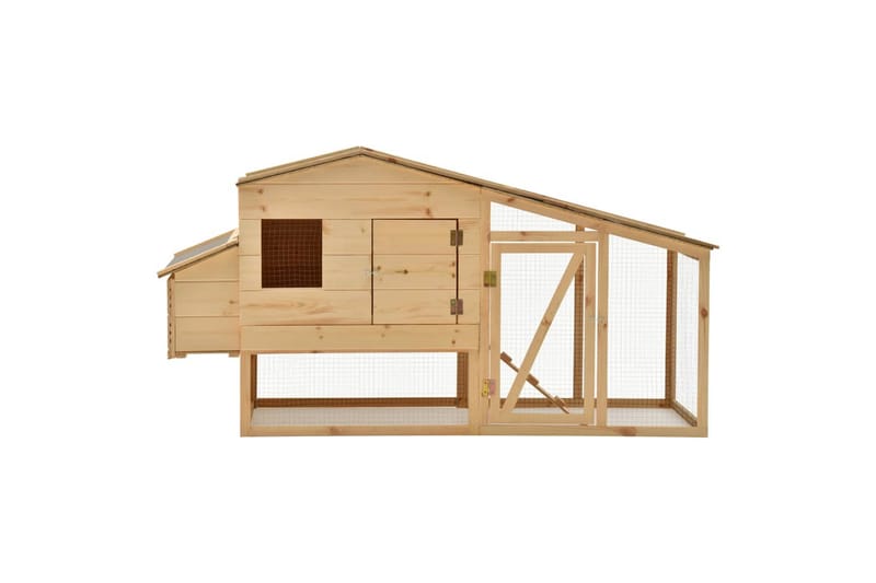 Kanakoppi täysi mänty 178x67x92 cm - Ruskea - Urheilu & vapaa-aika - Eläimille - Lintu - Kanakoppi