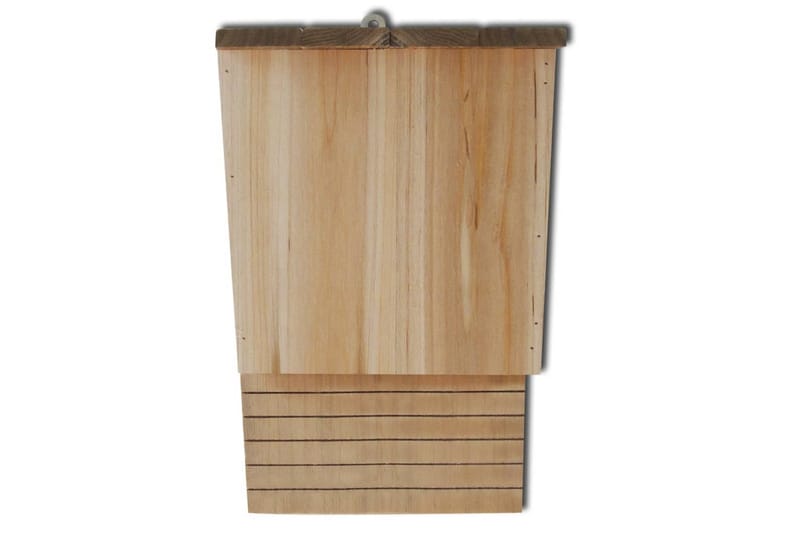 Lepakkokopit 4 kpl 22 x 12 x 34 cm puu - Ruskea - Urheilu & vapaa-aika - Eläimille - Lintu - Linnunpönttö