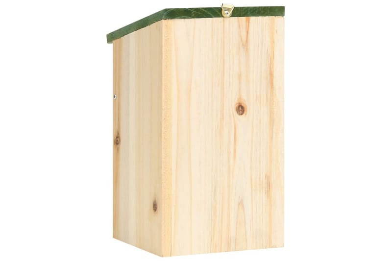 Linnunpöntöt 10 kpl täysi kuusi 12x12x22 cm - Ruskea - Urheilu & vapaa-aika - Eläimille - Lintu - Linnunpönttö