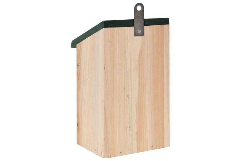 Linnunpöntöt 4 kpl puu 12x12x22 cm - Beige - Urheilu & vapaa-aika - Eläimille - Lintu - Linnunpönttö