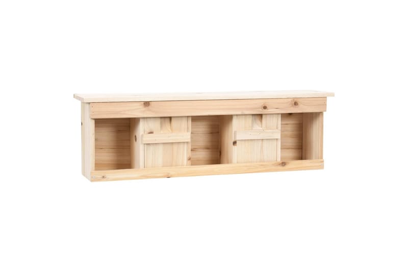Varpusen pesälaatikko 5 huonetta 68x15x21 cm kuusi - Urheilu & vapaa-aika - Eläimille - Lintu - Linnunpönttö
