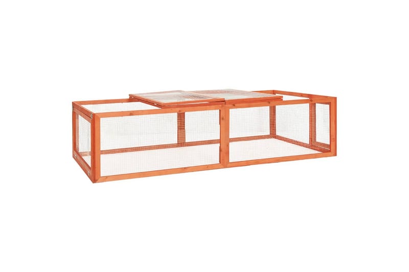 Kaninkoppi 183x90x46,5 cm täysi kuusi - Urheilu & vapaa-aika - Eläimille - Pieneläimet - Pieneläimen häkki - Kanin häkki & kaninkoppi