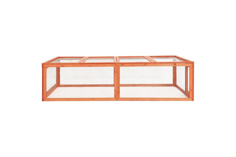 Kaninkoppi 183x90x46,5 cm täysi kuusi - Urheilu & vapaa-aika - Eläimille - Pieneläimet - Pieneläimen häkki - Kanin häkki & kaninkoppi