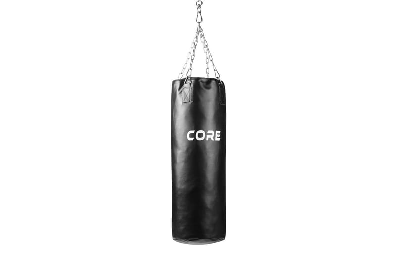 Core Nyrkkeilysäkki 20 kg - Musta - Urheilu & vapaa-aika - Kotikuntosali - Kuntoilutarvikkeet