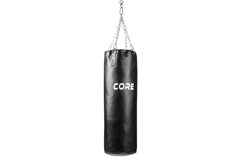 Core Nyrkkeilysäkki 28 kg - Musta - Urheilu & vapaa-aika - Kotikuntosali - Kuntoilutarvikkeet