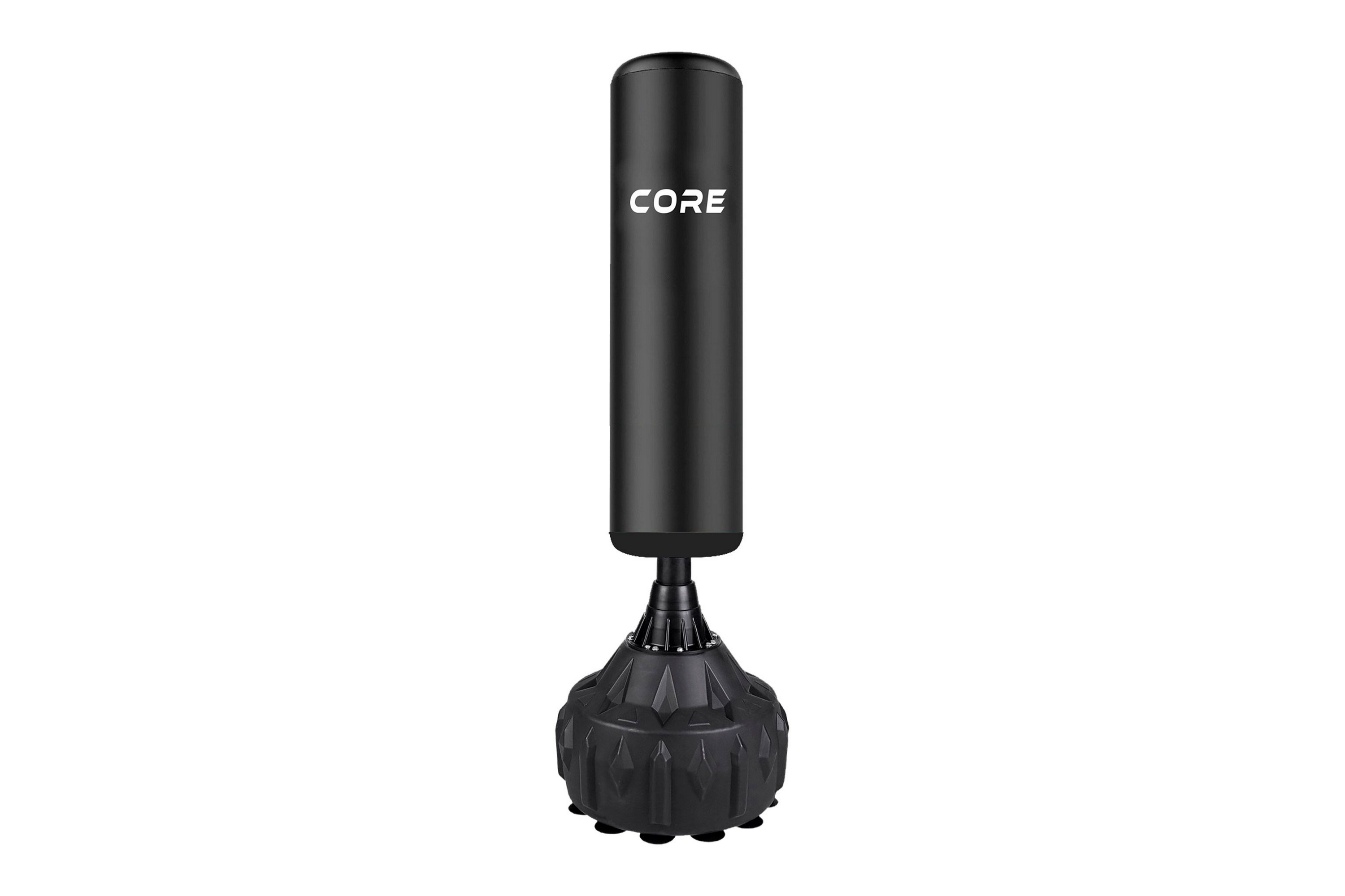 Core Seisova Nyrkkeilysäkki 57x170 cm - Musta/Punainen