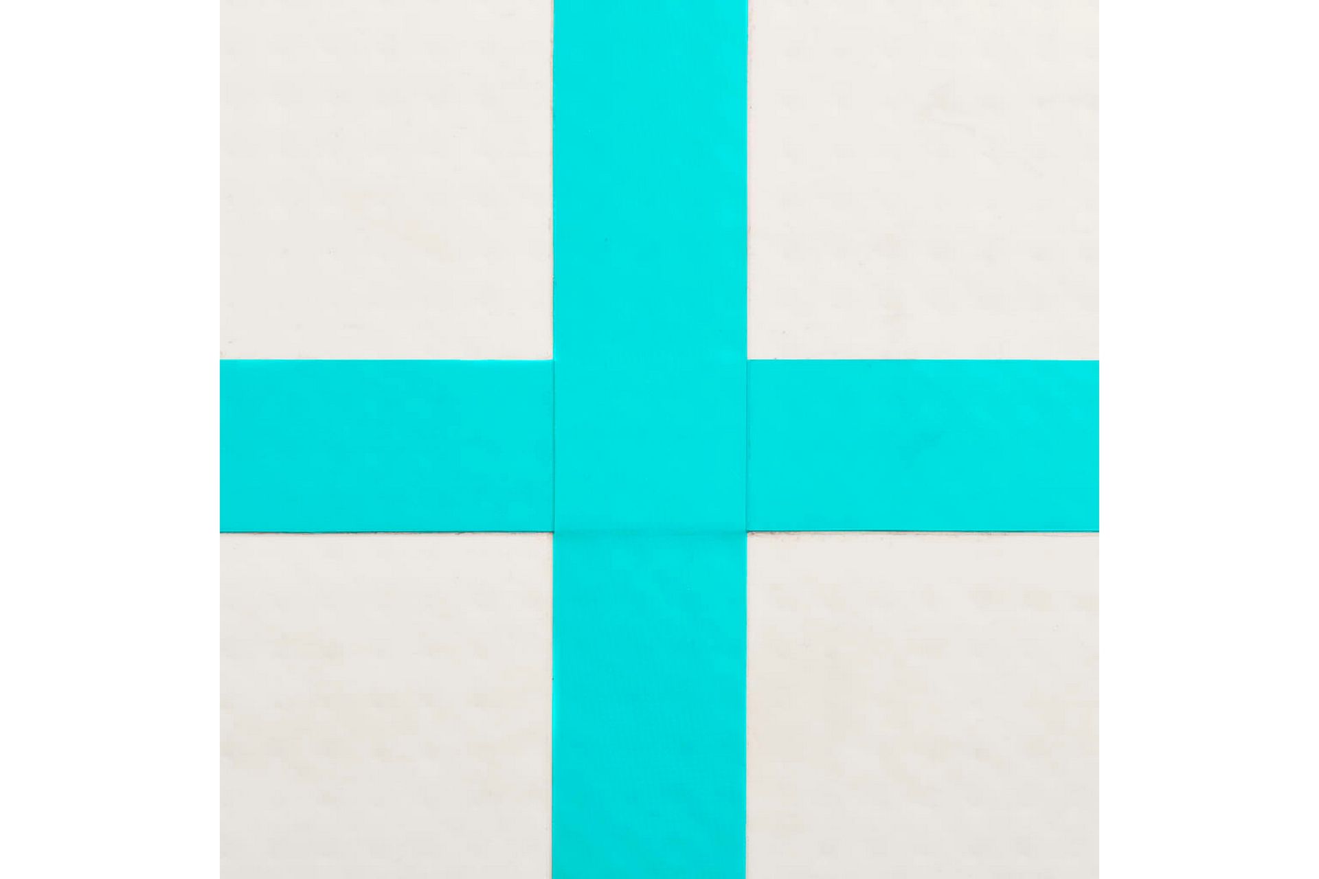 Täytettävä voimistelumatto pumpulla 600x100x20 cm PVC vihreä - Vihreä - Urheilu & vapaa-aika - Kotikuntosali - Kuntoilutarvikkeet
