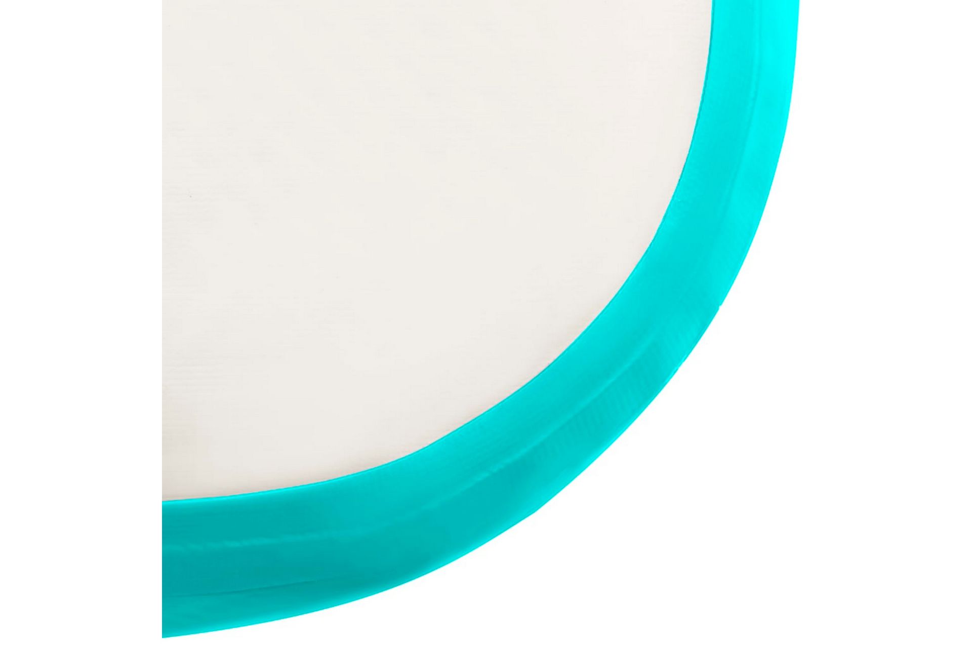 Täytettävä voimistelumatto pumpulla 600x100x20 cm PVC vihreä - Vihreä - Urheilu & vapaa-aika - Kotikuntosali - Kuntoilutarvikkeet
