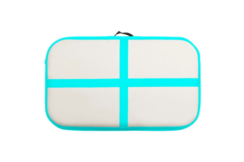 Täytettävä voimistelumatto pumpulla 60x100x15 cm PVC vihreä - Vihreä - Urheilu & vapaa-aika - Kotikuntosali - Kuntoilutarvikkeet - Treenimatto & palapelimatto