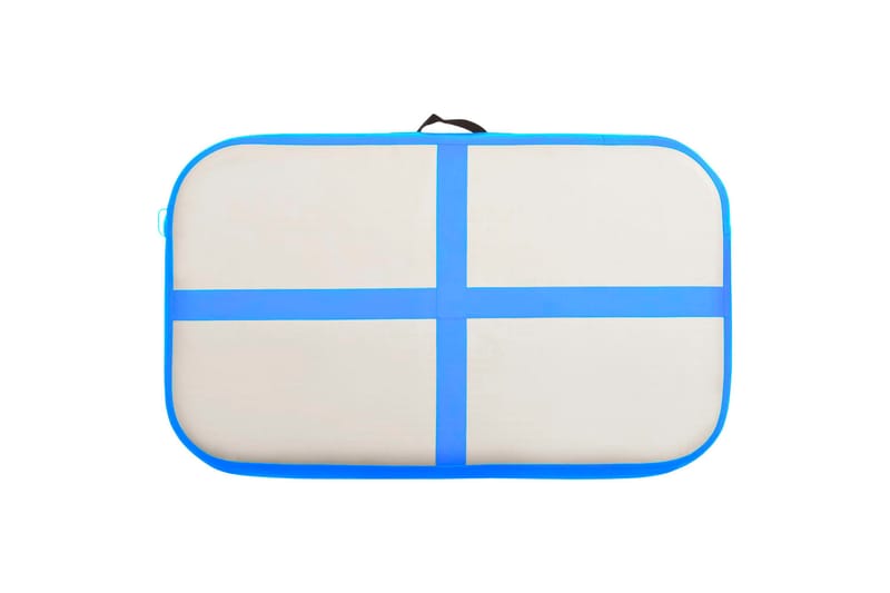 Täytettävä voimistelumatto pumpulla 60x100x15 cm PVC sininen - Urheilu & vapaa-aika - Kotikuntosali - Kuntoilutarvikkeet
