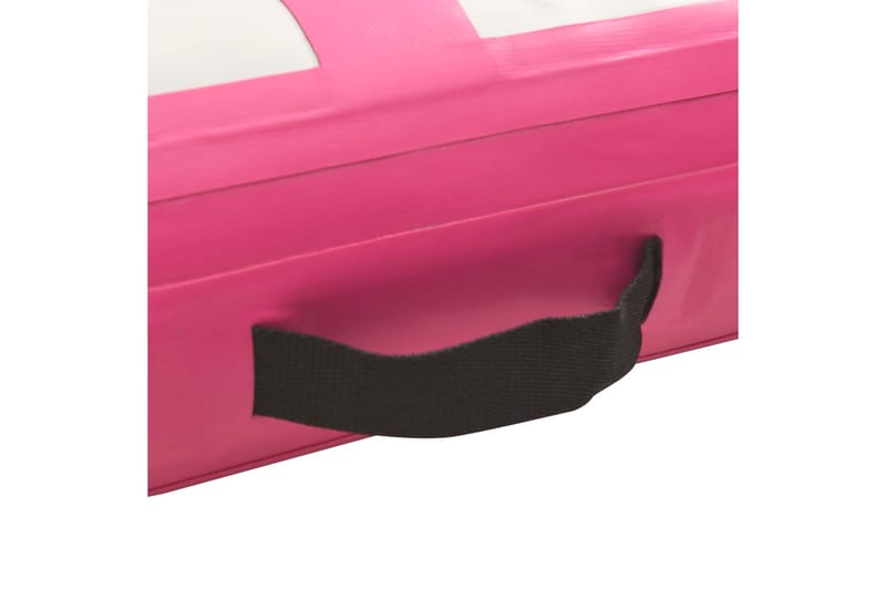 Täytettävä voimistelumatto pumpulla 200x200x20 cm PVC pinkki - Pinkki - Urheilu & vapaa-aika - Kotikuntosali - Kuntoilutarvikkeet