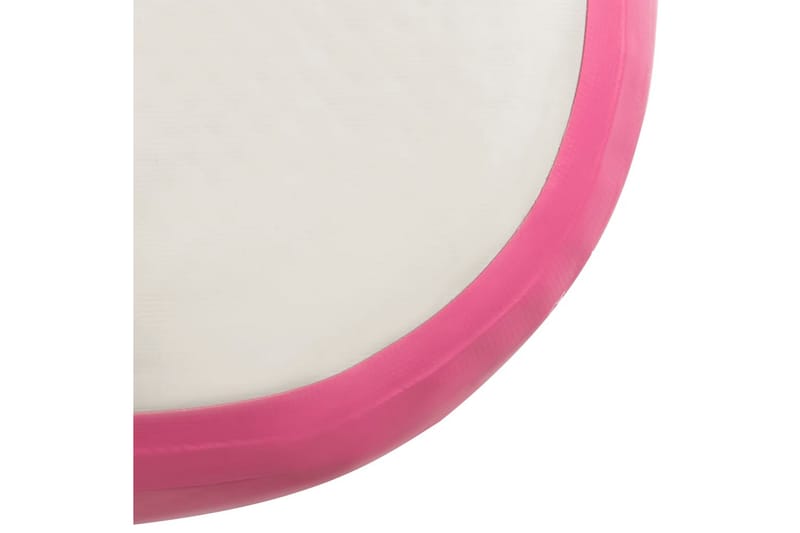Täytettävä voimistelumatto pumpulla 200x200x20 cm PVC pinkki - Pinkki - Urheilu & vapaa-aika - Kotikuntosali - Kuntoilutarvikkeet