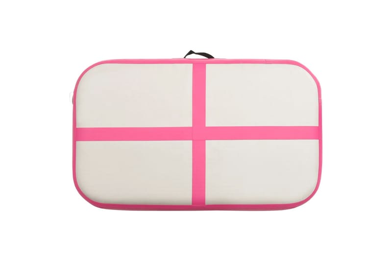 Täytettävä voimistelumatto pumpulla 60x100x15 cm PVC pinkki - Urheilu & vapaa-aika - Kotikuntosali - Kuntoilutarvikkeet