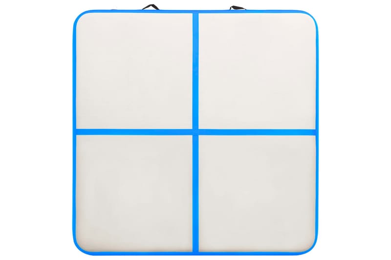 Täytettävä voimistelumatto pumpulla 200x200x15cm PVC sininen - Sininen - Urheilu & vapaa-aika - Kotikuntosali - Kuntoilutarvikkeet