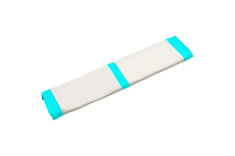 Täytettävä voimistelumatto pumpulla 200x200x10 cm PVC vihreä - Vihreä - Urheilu & vapaa-aika - Kotikuntosali - Kuntoilutarvikkeet