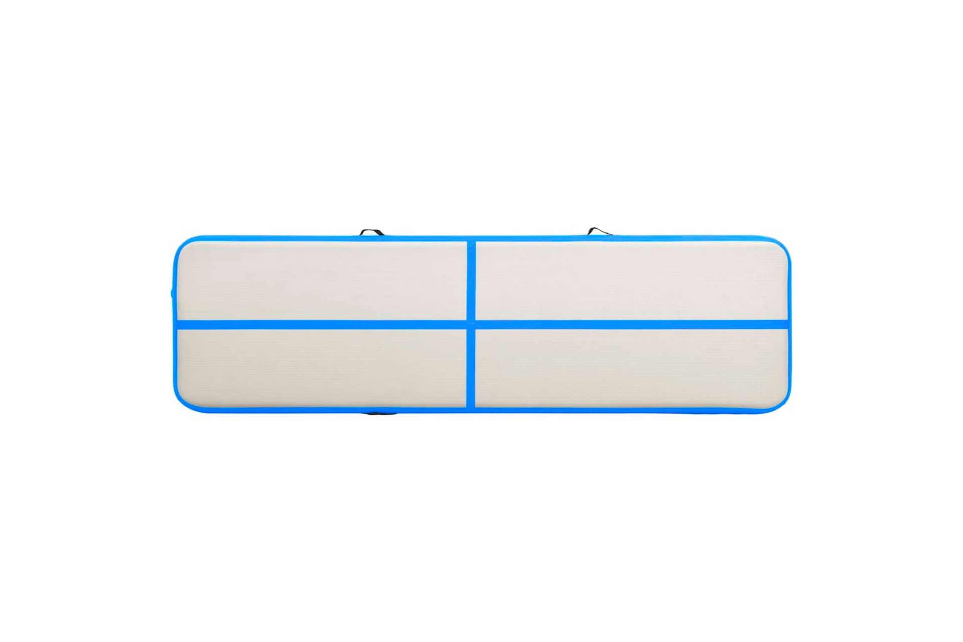 Täytettävä voimistelumatto pumpulla 800x100x15cm PVC sininen - Sininen - Urheilu & vapaa-aika - Kotikuntosali - Kuntoilutarvikkeet
