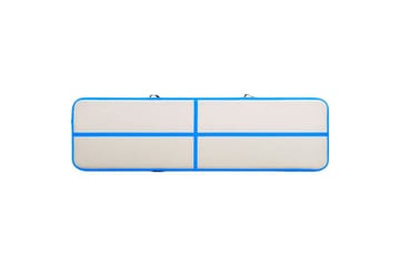 Täytettävä voimistelumatto pumpulla 800x100x15cm PVC sininen - Sininen - Urheilu & vapaa-aika - Kotikuntosali - Kuntoilutarvikkeet