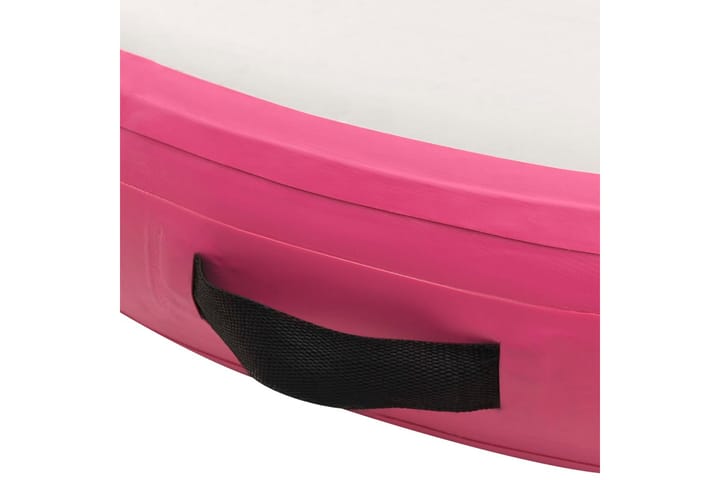 Täytettävä voimistelumatto pumpulla 100x100x20 cm PVC pinkki - Pinkki - Treenimatto & palapelimatto - Kuntoilutarvikkeet