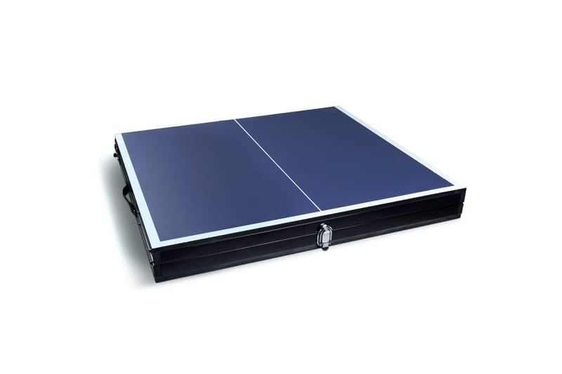 Taittuva mini-pingispöytä, sis. verkon, 2 mailaa ja palloja 137x76 cm - Sininen - Huonekalut - Pöytä & ruokailuryhmä - Seurapelipöytä - Pingispöytä