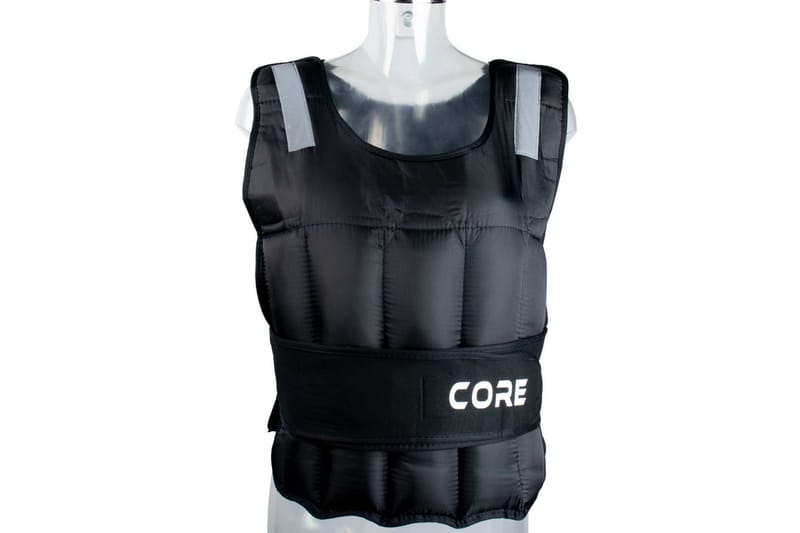 Core Painoliivi 10 kg - Musta - Urheilu & vapaa-aika - Kotikuntosali - Painot & tangot - Painoliivi