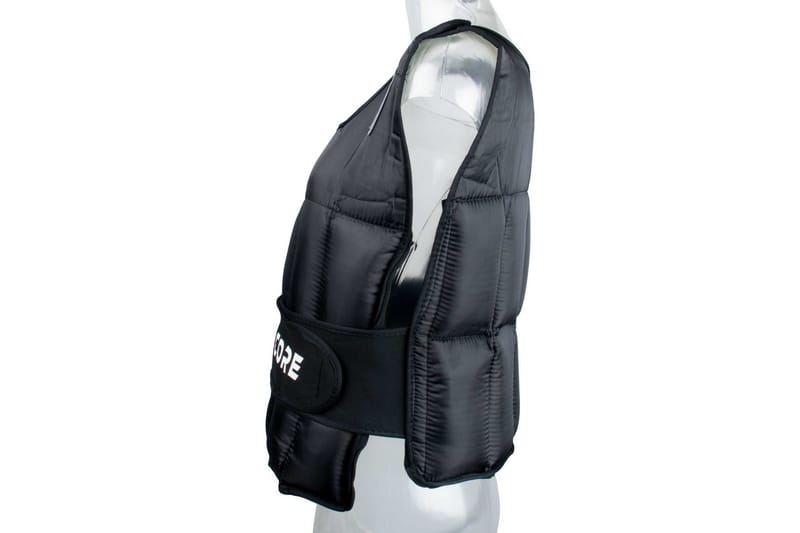 Core Painoliivi 10 kg - Musta - Urheilu & vapaa-aika - Kotikuntosali - Painot & tangot - Painoliivi