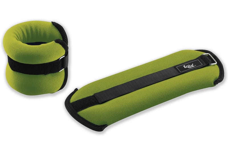Ecobody Rannepainot 0,5 kg - Vihreä - Urheilu & vapaa-aika - Kotikuntosali - Painot & tangot - Painoliivi