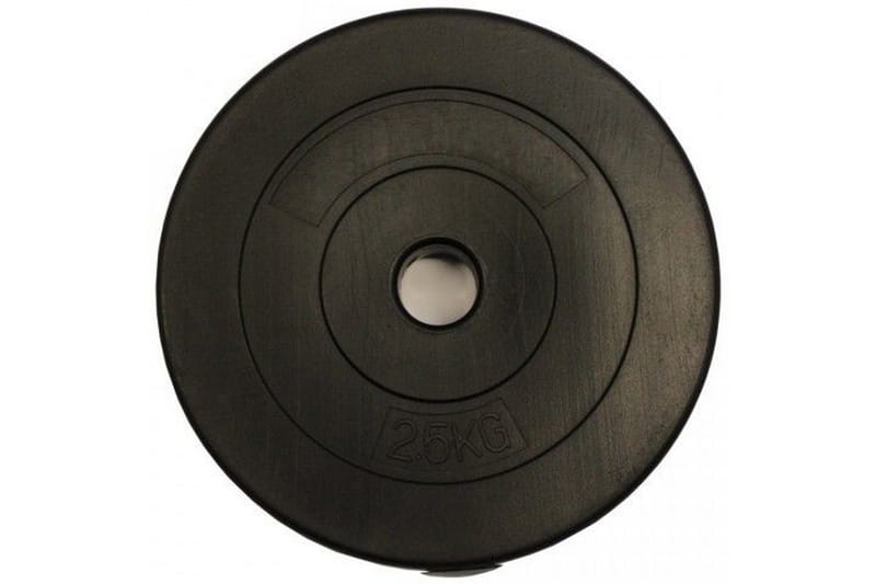 Fit'N Shape Painot 10 kg - Musta - Urheilu & vapaa-aika - Kotikuntosali - Painot & tangot - Levypainot