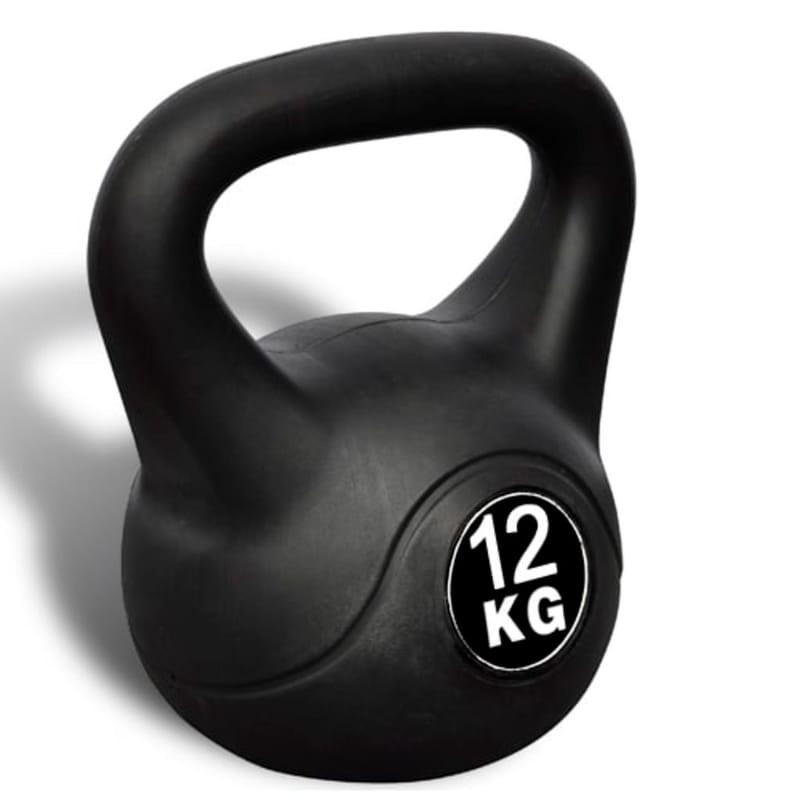 Kahvakuula 12 kg - Musta - Urheilu & vapaa-aika - Kotikuntosali - Painot & tangot - Kahvakuula