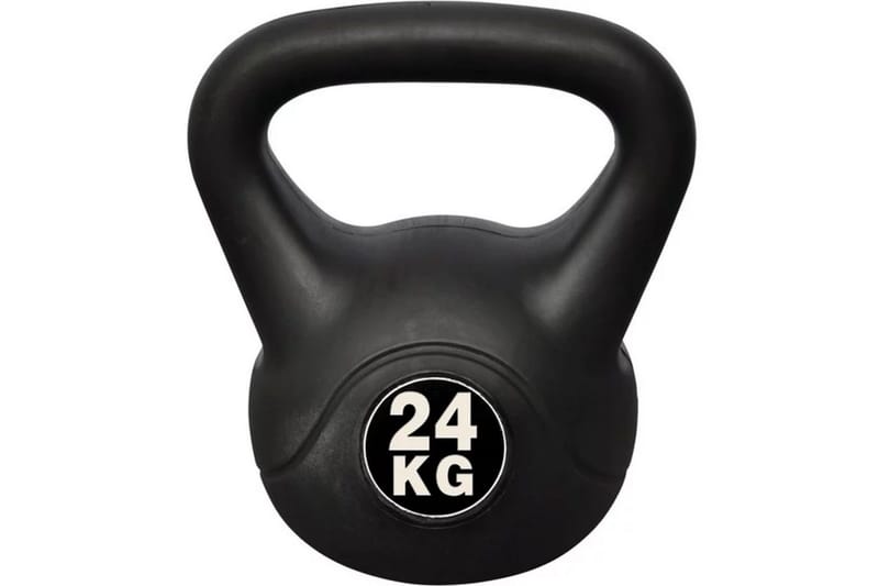 Kahvakuula 24 kg - Musta - Urheilu & vapaa-aika - Kotikuntosali - Painot & tangot - Kahvakuula
