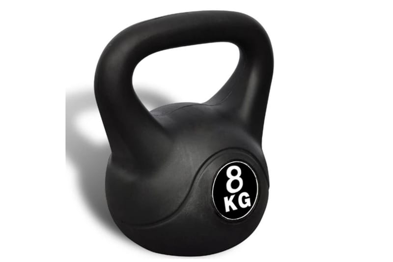 Kahvakuula 8 kg - Musta - Urheilu & vapaa-aika - Kotikuntosali - Painot & tangot - Kahvakuula