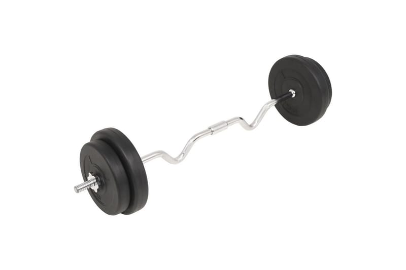 Levypainosarja 30 kg - Musta - Urheilu & vapaa-aika - Kotikuntosali - Painot & tangot
