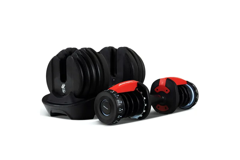 Säädettävä käsipaino 2,5–24 kg - Musta - Urheilu & vapaa-aika - Kotikuntosali - Painot & tangot - Käsipaino