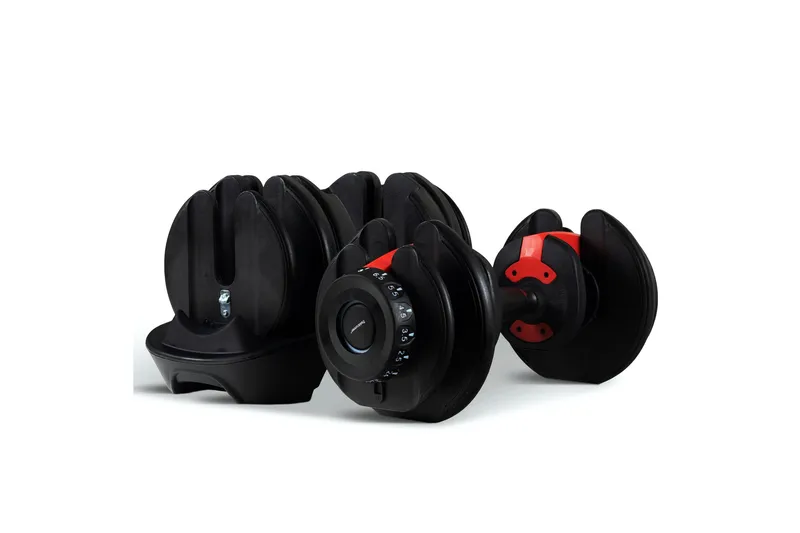 Säädettävä käsipaino 2,5–24 kg - Musta - Urheilu & vapaa-aika - Kotikuntosali - Painot & tangot - Käsipaino