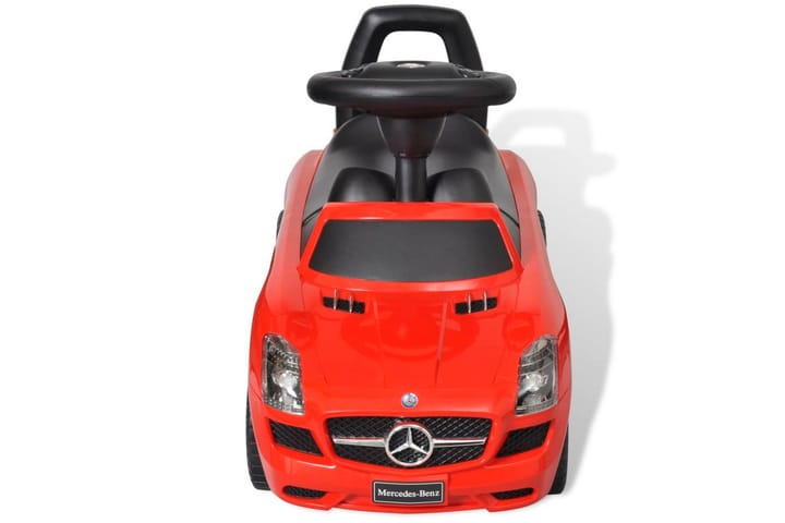Mercedes Benz Punainen Lasten Jalkakäyttöinen Auto - Punainen - Polkuauto