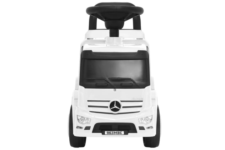 Potkuauto Mercedes-Benz kuorma-auto valkoinen - Valkoinen - Polkuauto