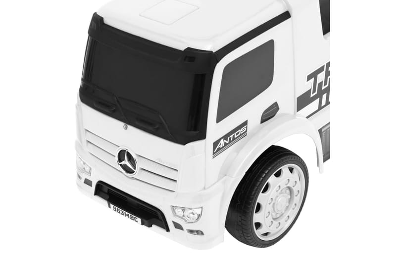 Potkuauto Mercedes-Benz kuorma-auto valkoinen - Valkoinen - Urheilu & vapaa-aika - Leikki & liikunta - Leikkiajoneuvot & harrastusajoneuvot - Polkuauto