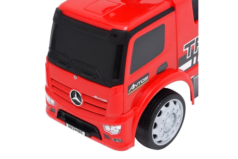 Potkuauto Mercedes-Benz kuorma-auto punainen - Punainen - Urheilu & vapaa-aika - Leikki & liikunta - Leikkiajoneuvot & harrastusajoneuvot - Polkuauto