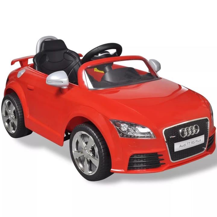 Audi TT RS Istuttava Auto Lapsille Kauko-ohjaimella Punainen - Punainen - Sähköauto lapsille