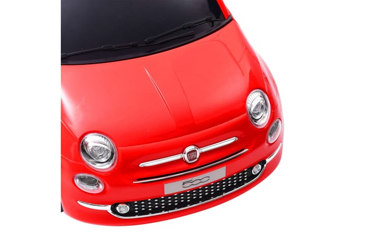 Lasten sähköauto Fiat 500 punainen - Punainen - Sähköauto lapsille