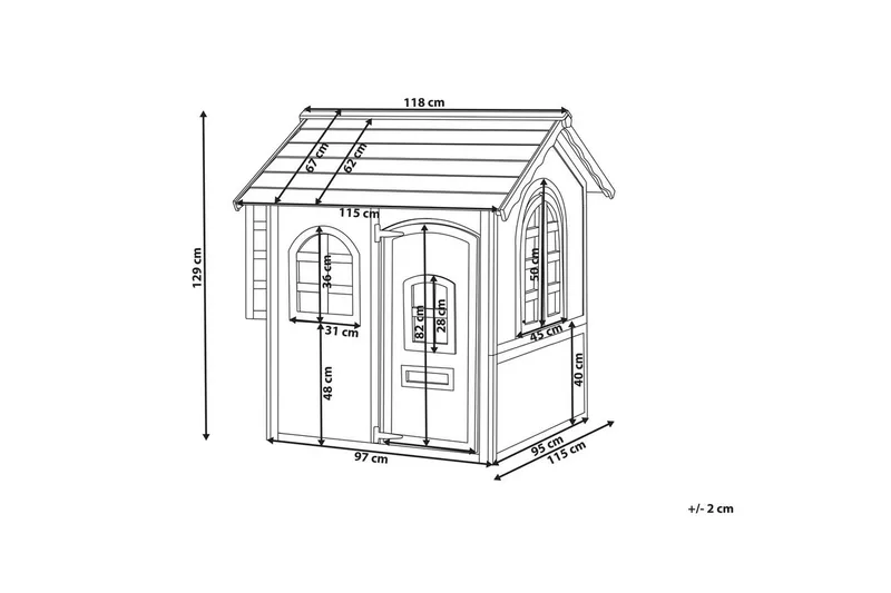 Leikkimökki Kokkoni - Urheilu & vapaa-aika - Leikki & liikunta - Leikkimökki