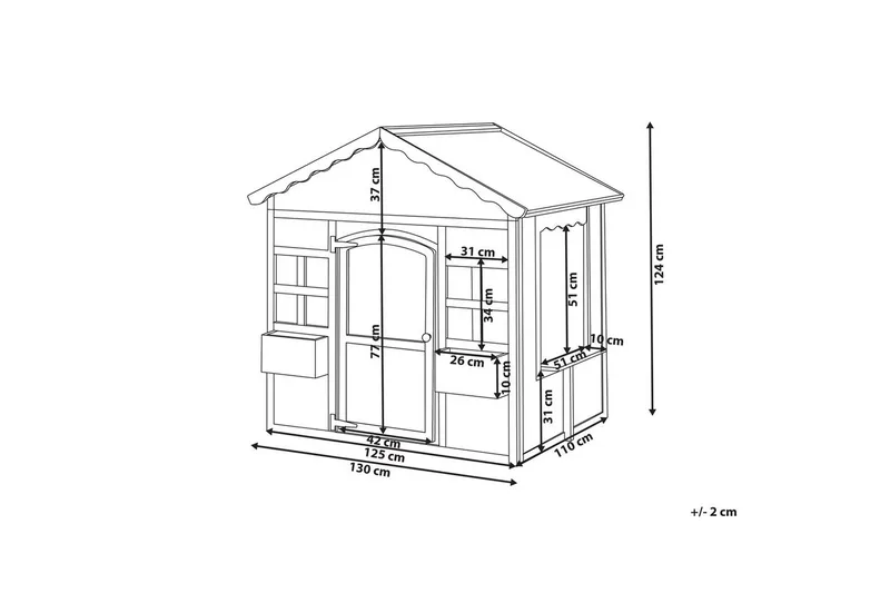 Leikkimökki Nikaia - Urheilu & vapaa-aika - Leikki & liikunta - Leikkimökki