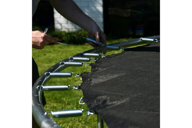 Trampoliini 304cm Vihreällä matolla - Urheilu & vapaa-aika - Leikki & liikunta - Leikkipaikka & ulkoleikit - Trampoliini