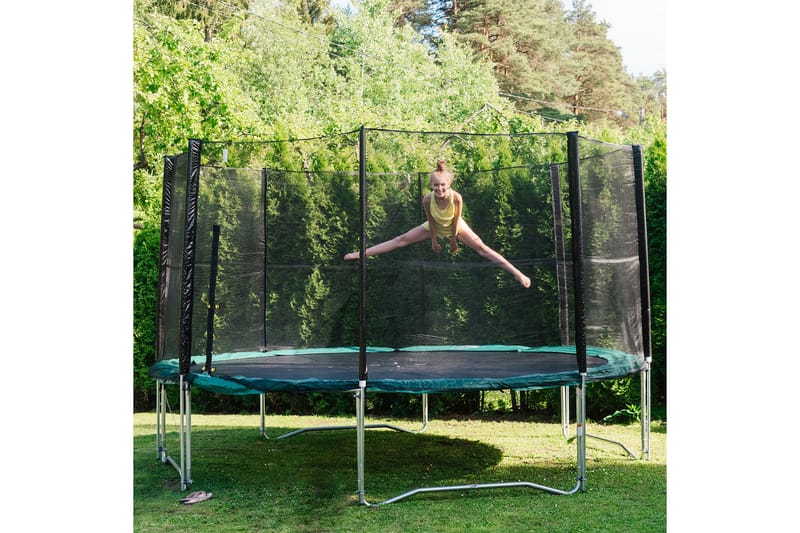 Trampoliini Turvaverkolla 426 cm - Urheilu & vapaa-aika - Leikki & liikunta - Leikkipaikka & ulkoleikit - Trampoliini