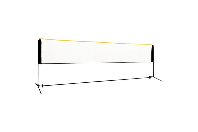 Sulkapalloverkko säädettävä 500x103x94-158 cm metalli - Ulkopelit