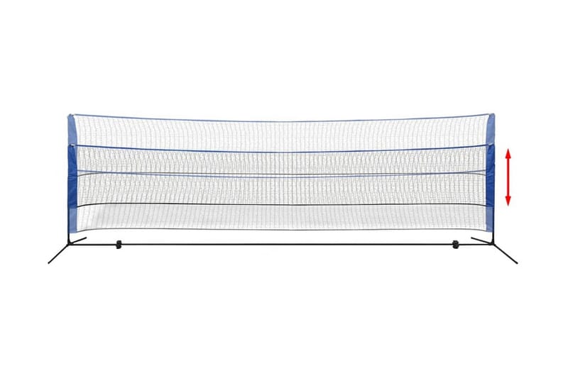 Sulkapalloverkko Sulilla 500x155 cm - Monivärinen - Urheilu & vapaa-aika - Leikki & liikunta - Ulkopelit