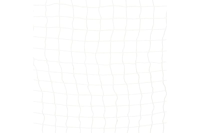 Jalkapallomaali 300x160x90 cm metalli musta ja valkoinen - Valkoinen - Urheilu & vapaa-aika - Leikki & liikunta - Urheilutarvikkeet & urheiluvarusteet - Jalkapallo