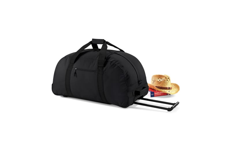 Vetolaukku Bagbase Classic Wheelie Renkailla 105L Musta - Bagbase - Urheilu & vapaa-aika - Matkustustarvikkeet - Matkalaukku - Pehmeä matkalaukku