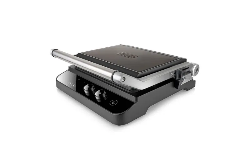 Pöytägrilli Black+Decker Harjattu teräs Lämpötilan säädin 2000W, undefined