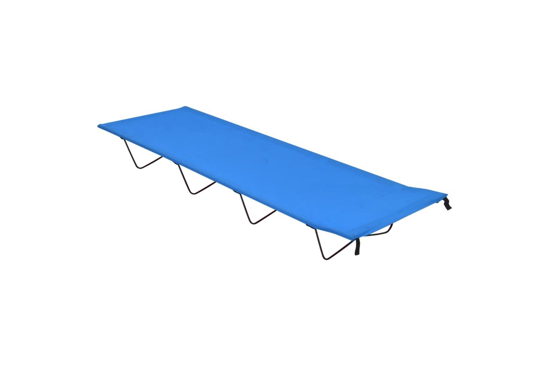 Retkisänky 180x60x19 cm Oxford-kangas ja teräs sininen - Sininen - Urheilu & vapaa-aika - Retkeily & vaellus - Retkeilykalusteet