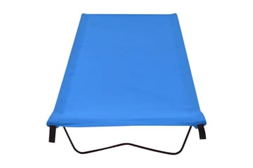Retkisänky 180x60x19 cm Oxford-kangas ja teräs sininen - Sininen - Urheilu & vapaa-aika - Retkeily & vaellus - Retkeilykalusteet